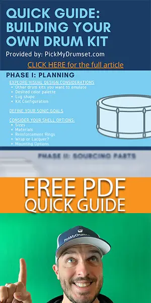 Drum Build Quick Guide for Pinterest
